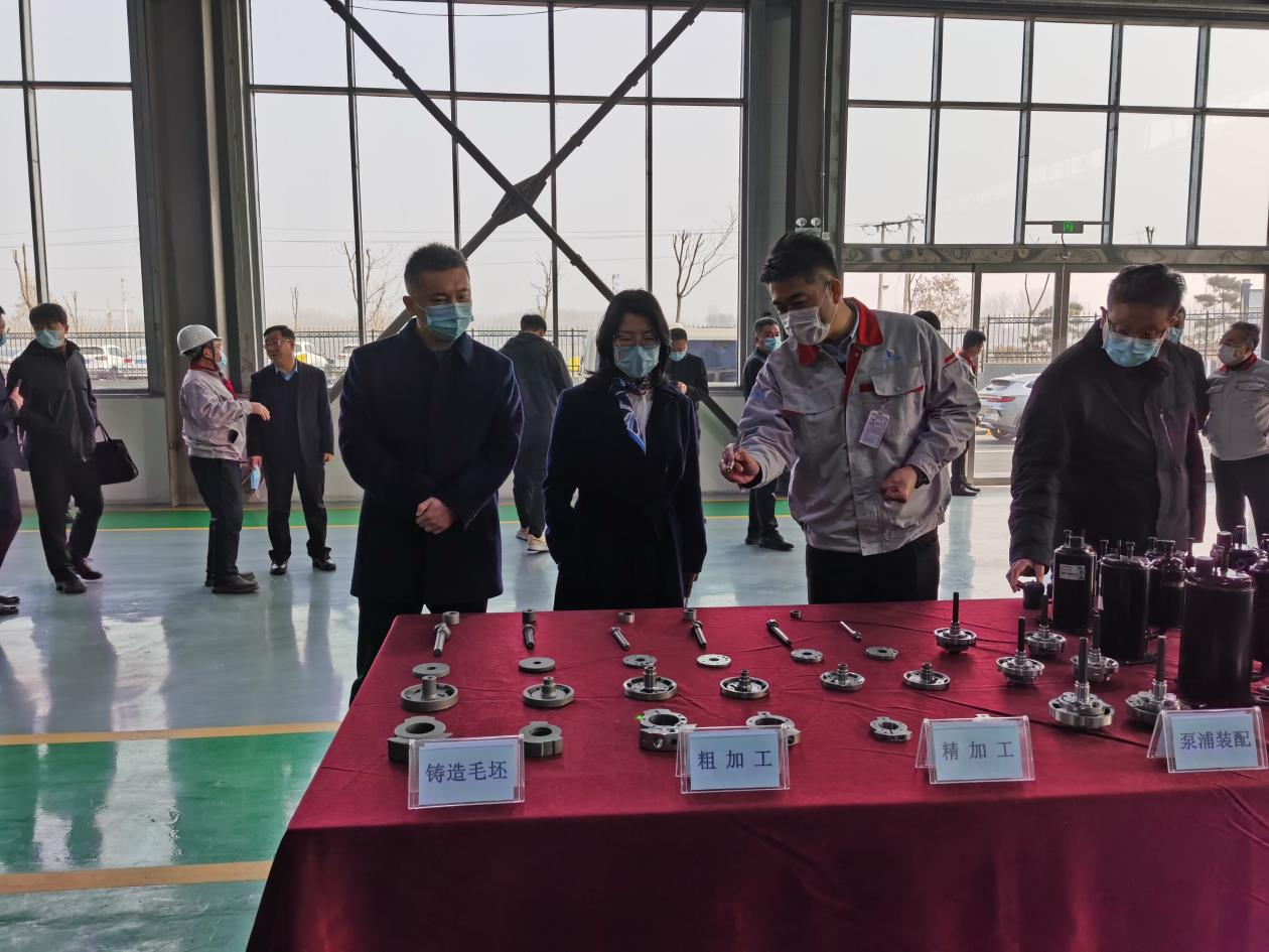 臨汾市委常委、洪洞縣委書記張潞萍一行蒞臨我司調(diào)研指導(dǎo)工作